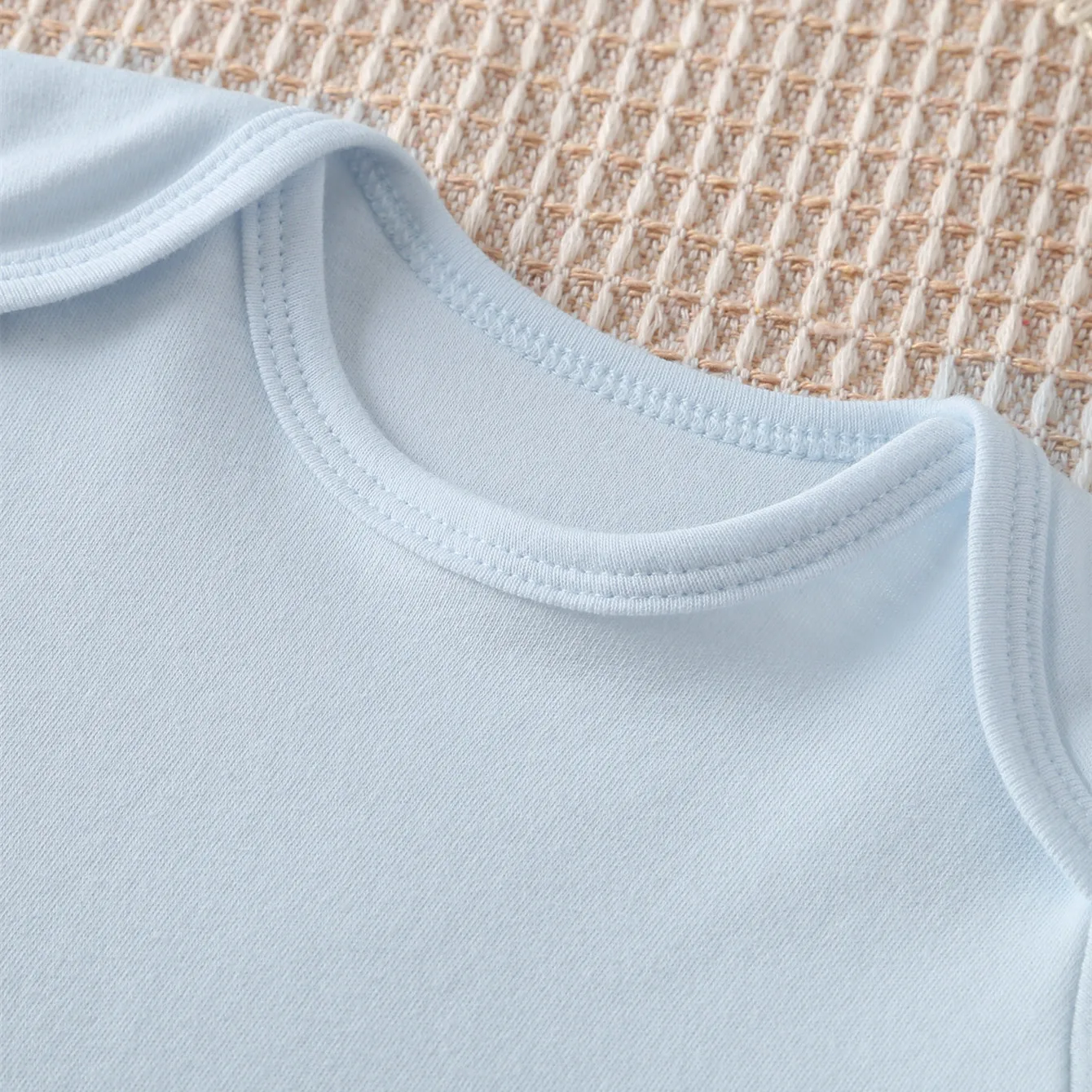 بدلة قفز من القطن 100% MINISO & SNOOPY بدلة قطعة واحدة لطيفة ومطبوعة رائعة للأطفال ملابس مريحة لحديثي الولادة من عمر 0 إلى 12 شهرًا #5