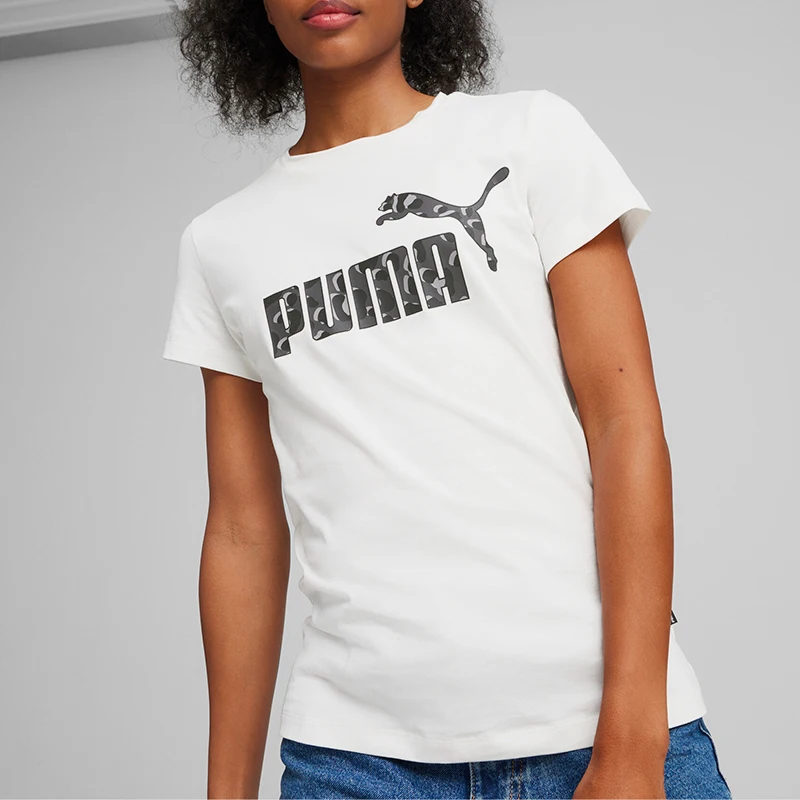 

Puma Genuine Summer Women's Soft Breathable Running Sports Short Sleeve 630856-02