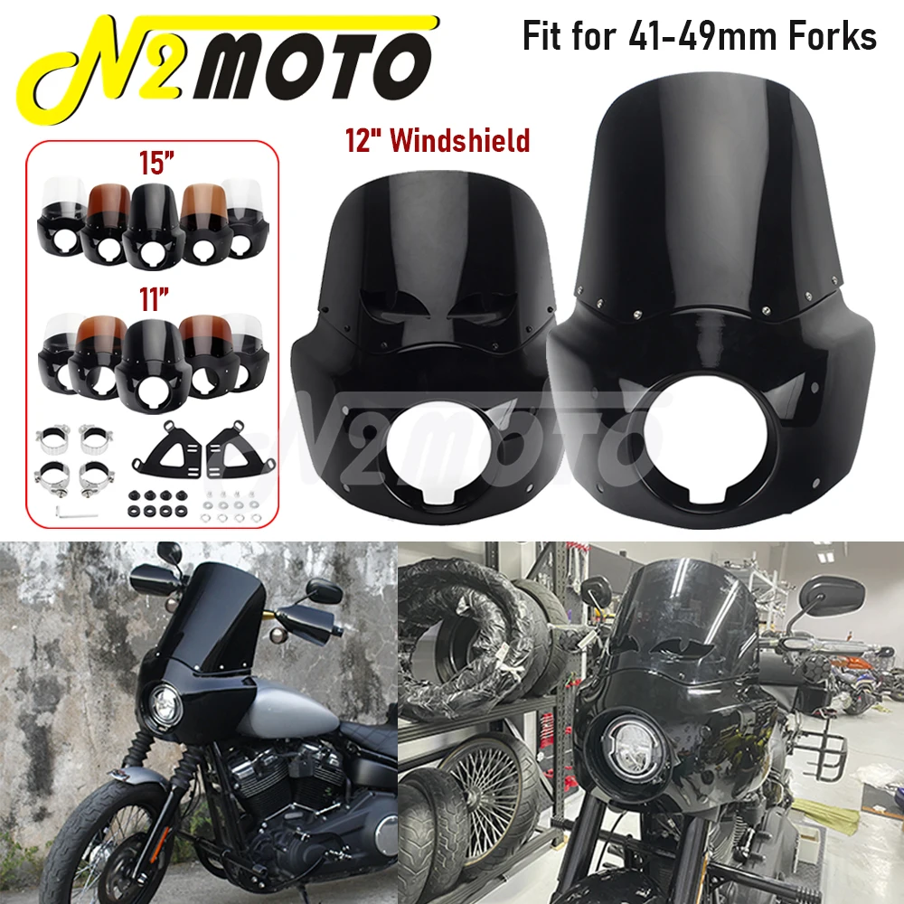 Motorcycle Headlight Fairing 15