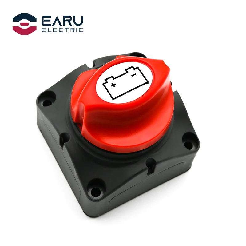 DC60V 300A RV Marine Boat Car Truck Auto Yacht Battery Isolator Disconnect Selector Rotary Switch Cut Off Kill Main Power Switch