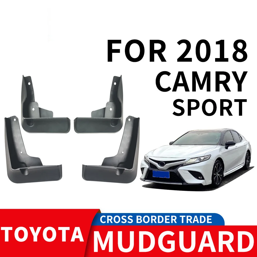 

For 2018TOYOTA CAMRY SPORT mudguard Mudflaps Front Rear Flares Splash Guards Cover Car Accessoie