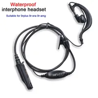 Waterproof Baofeng UV-9R Plus Headset Earpiece with Mic UV9R BF9700 BF-A58 S-56 UV-9r Accessories Walkie Talkie Two Way Radio