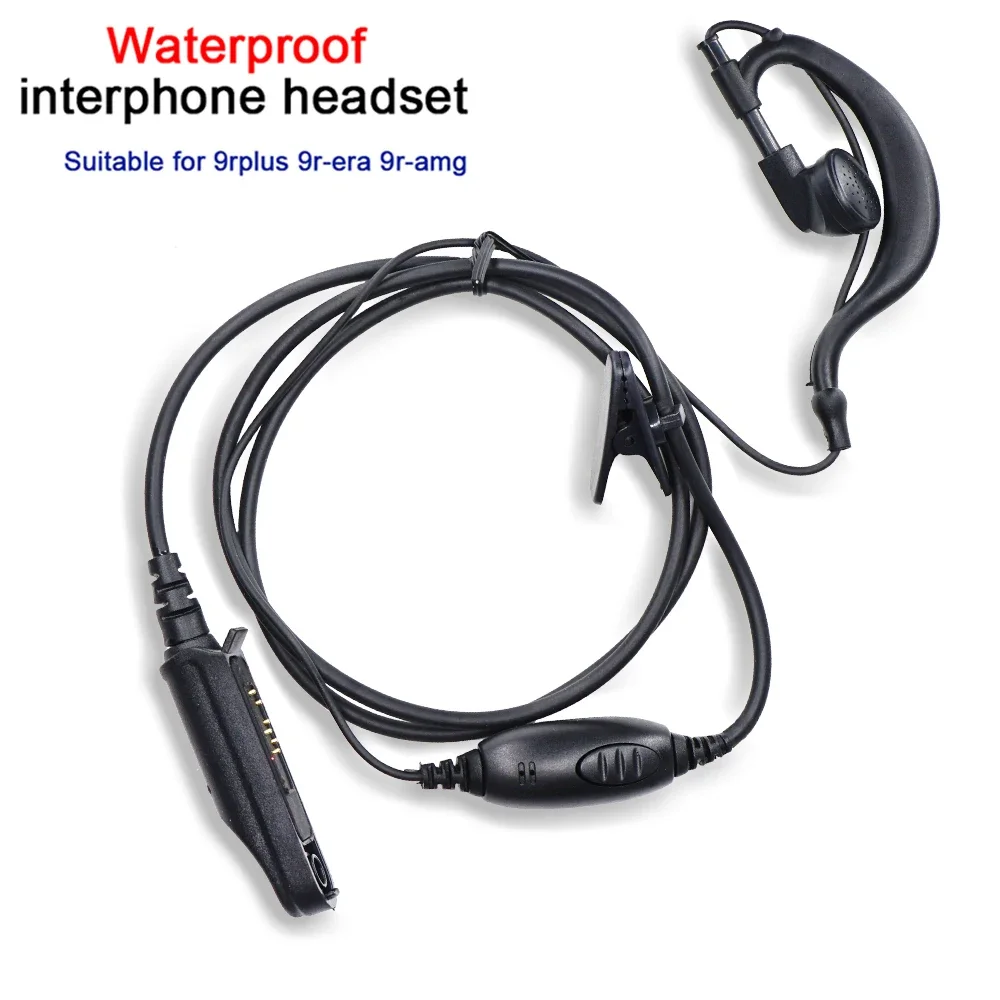 Waterproof Baofeng UV-9R Plus Headset Earpiece with Mic UV9R BF9700 BF-A58 S-56 UV-9r Accessories Walkie Talkie Two Way Radio