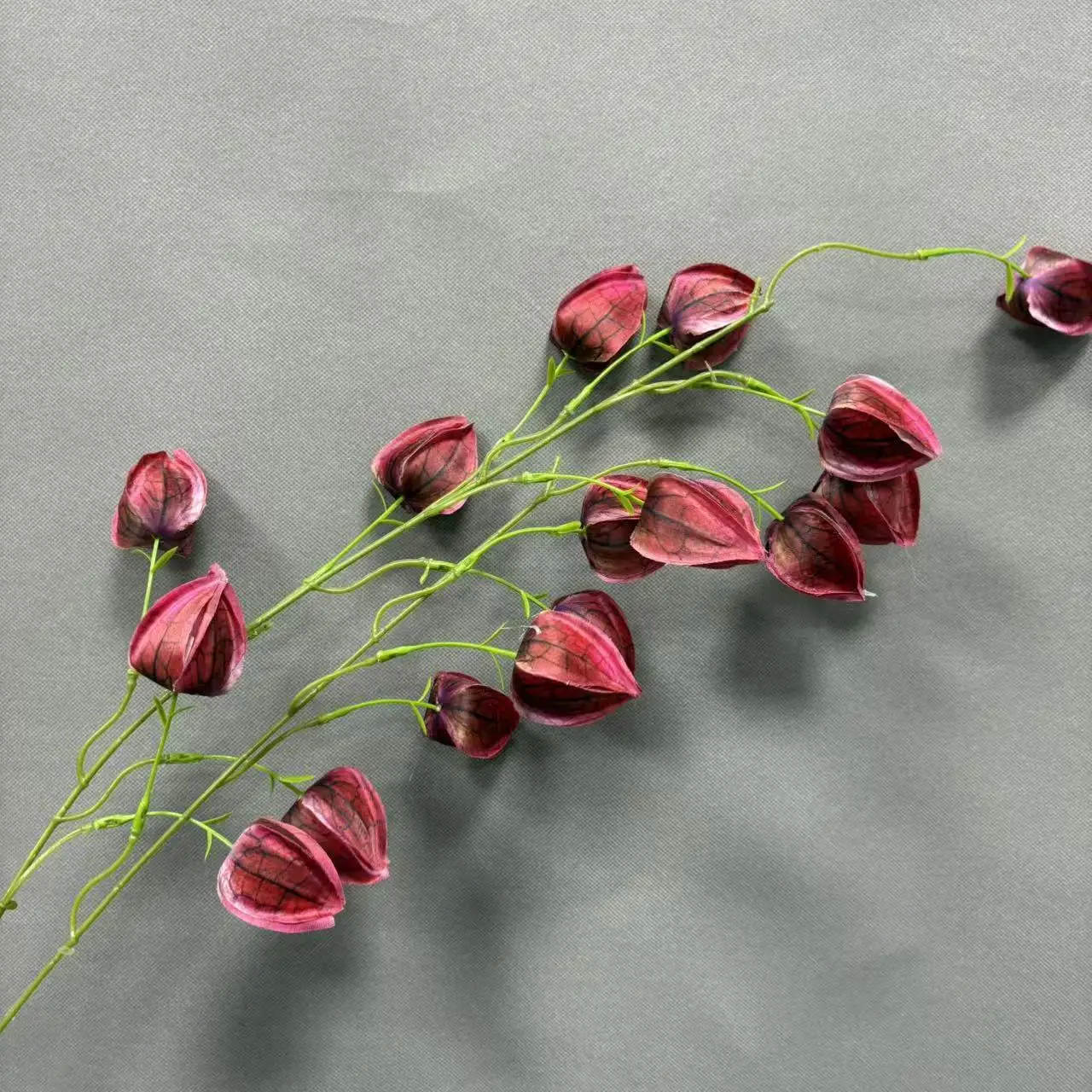 105cmArtificial Physalis Lantern Fruit, Chinese Lantern Berry, Home Wedding Arch Table Centerpiece Decor, DIY Floral Arrangement view 4
