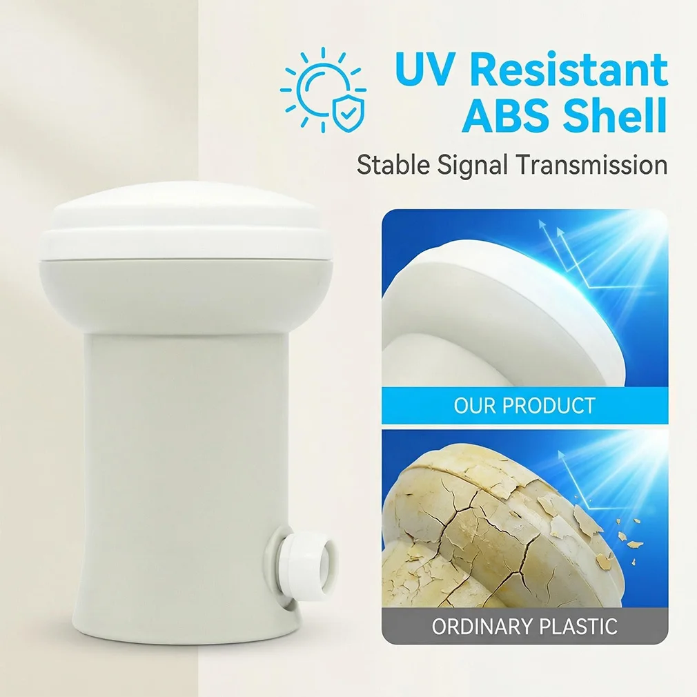 Satellite Dish LNB Digtal KU-BAND Full HD Satellite TV Receiver Universal Single LNB L9.75/10.6 KU Lnb 1 Output LNBF Waterproof