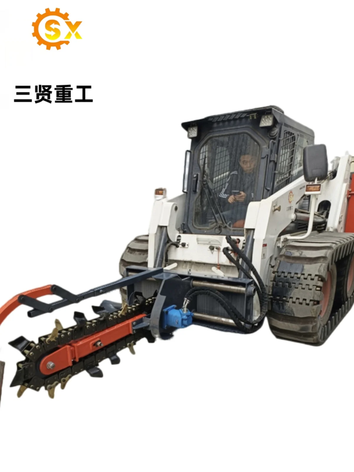 Wyj Sliding Machine Furrowing Machine Portable Farming Machinery Backhoe