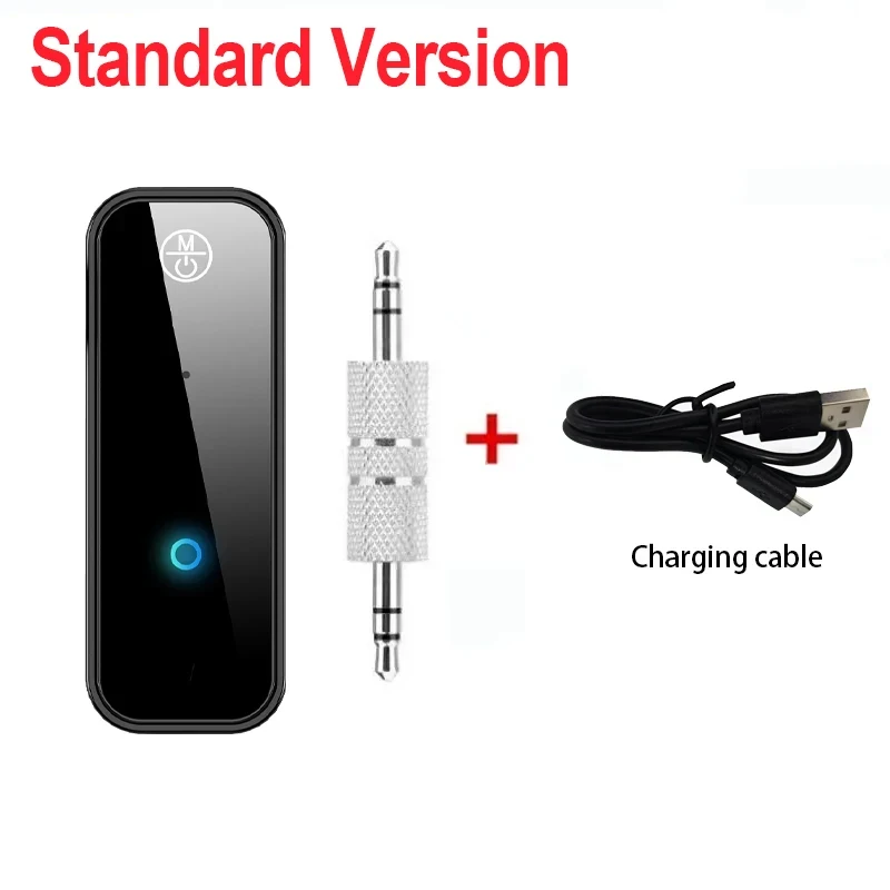 Adaptateur audio sans fil Bluetooth 6.0, émetteur-récepteur, appel mains libres, prise AUX 3,5 mm, d