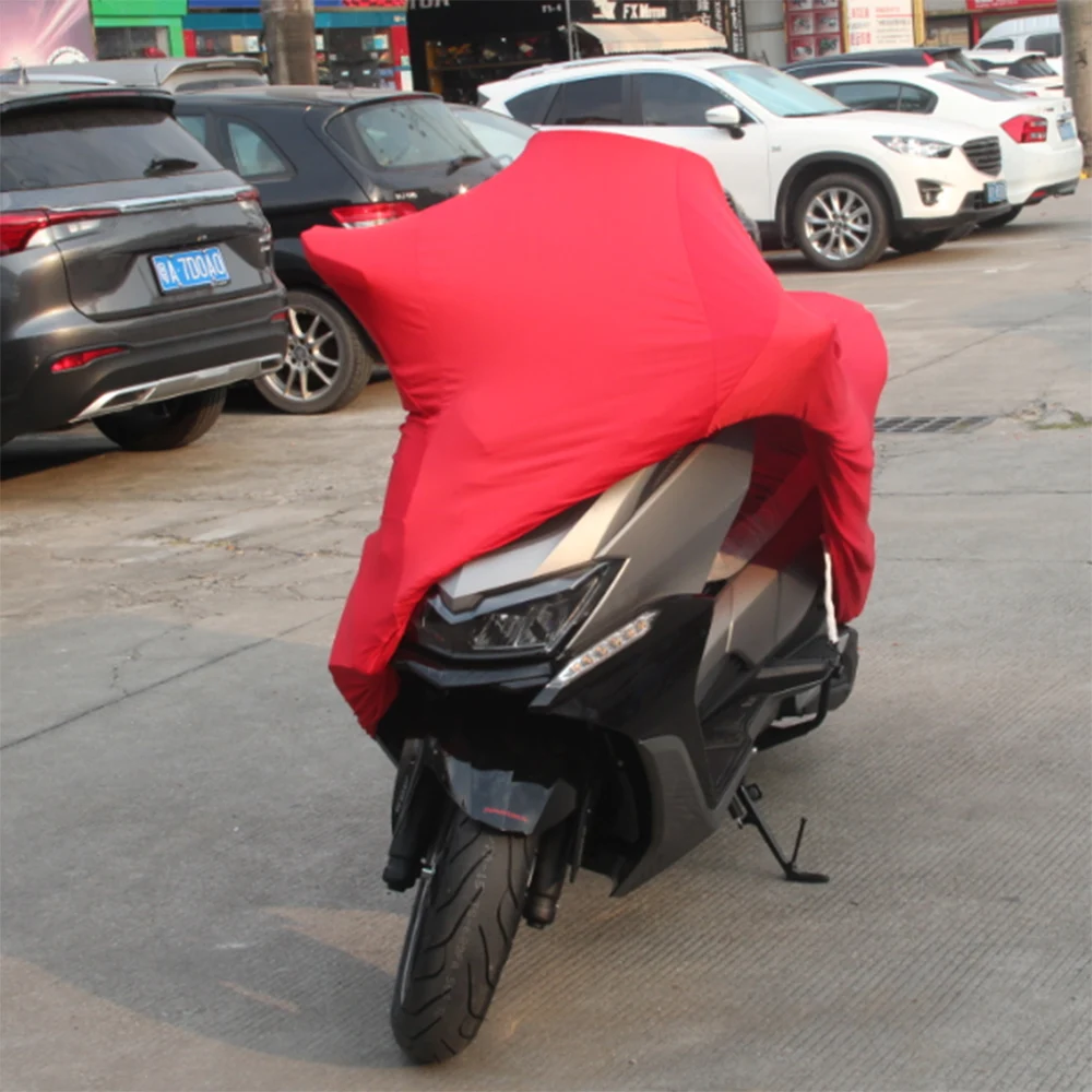 Universal Motorcycle Waterproof Cover Motorbike Scooter Elastic Cover Dustproof Motors Rain Cover For 2m-2.9m Motorcycles