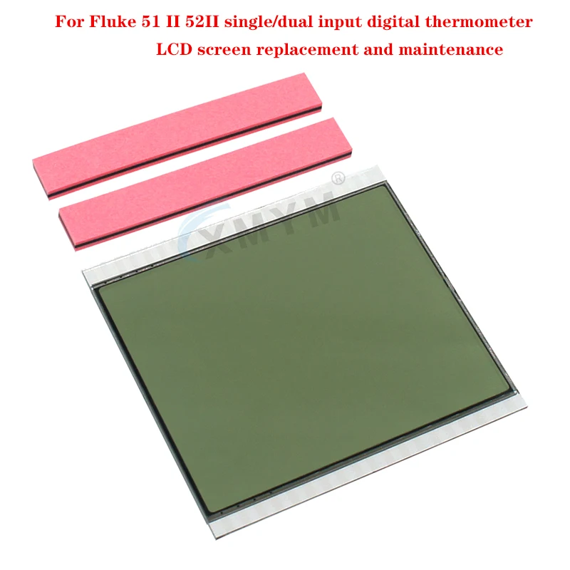 For Fluke 51 II 52II Single/Dual Input Digital Thermometer LCD dispaly Screen Replacement and Repair