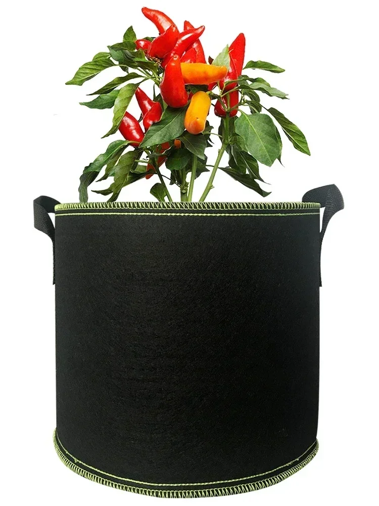5 gallon, 10 gallon, 20 gallon gardening non-woven flower pots indoor and outdoor planting containers