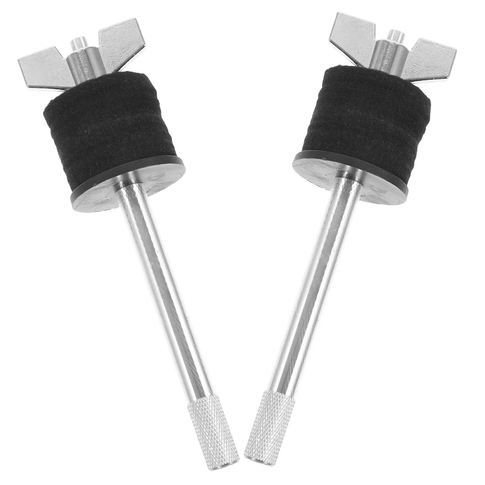 2Pcs Cymbal Stack Attachment Dual Layer Percussion Stand Mount for Splash Cymbals Stable Drum Cymbals Stand Replacement Parts