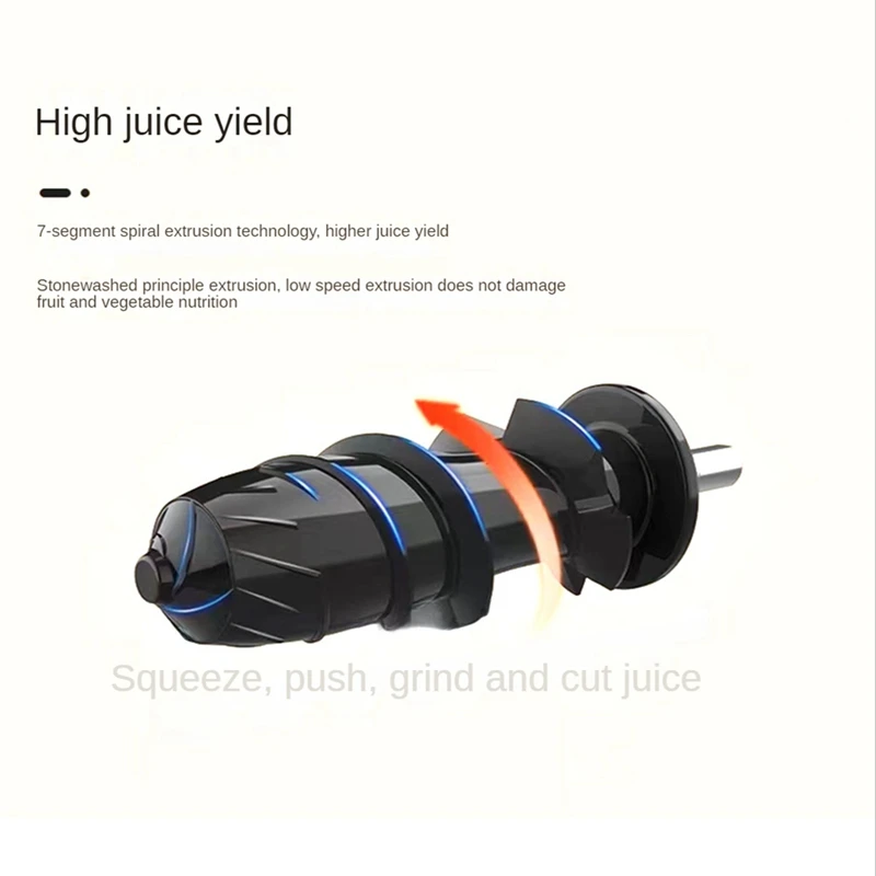 العصائر الأفقية المنزلية الكهربائية آلة عصير الفاكهة الخبث العصائر فصل الاتحاد الأوروبي التوصيل