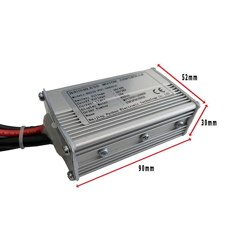 

Brushless Motor Controller FH250 F0C 5S KD21C 36V 48V 15A FANHAO Updated Parts Display Electric Bicycle Accessories LED Kits