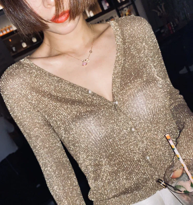 섹시한 니트 롱 스웨터 코트 스트리트 스타일 라운드 넥 탑 여성 패션 여름 얇은 스웨터 바디콘 핏 기타...