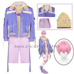 Li tianchen Cosplay Anime Link Click Custumes Men Coat Hoodies Wig Set Uniform Halloween Party Play Outfit for Man Women