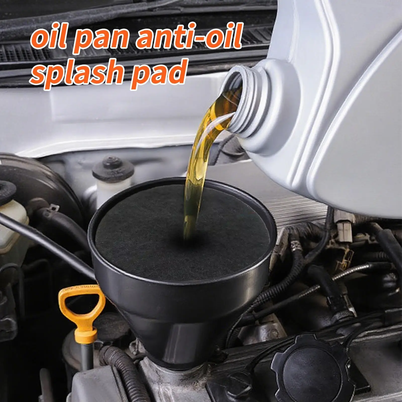 

Противомасляная накладка, круглая, без брызг, сменная накладка, высокопоглощающая защита для пола под автомобильным масляным ковриком для ремонта, работы, гаража