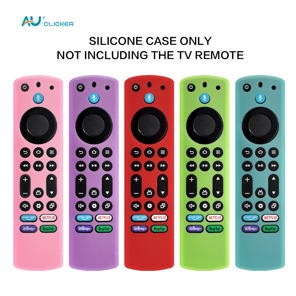 Silicone Remote Case for 2023 Fire TV Stick 4K Max 2nd / Fir TV Omni Series / FireTV 4 Series Remote Control Glow in the Dark