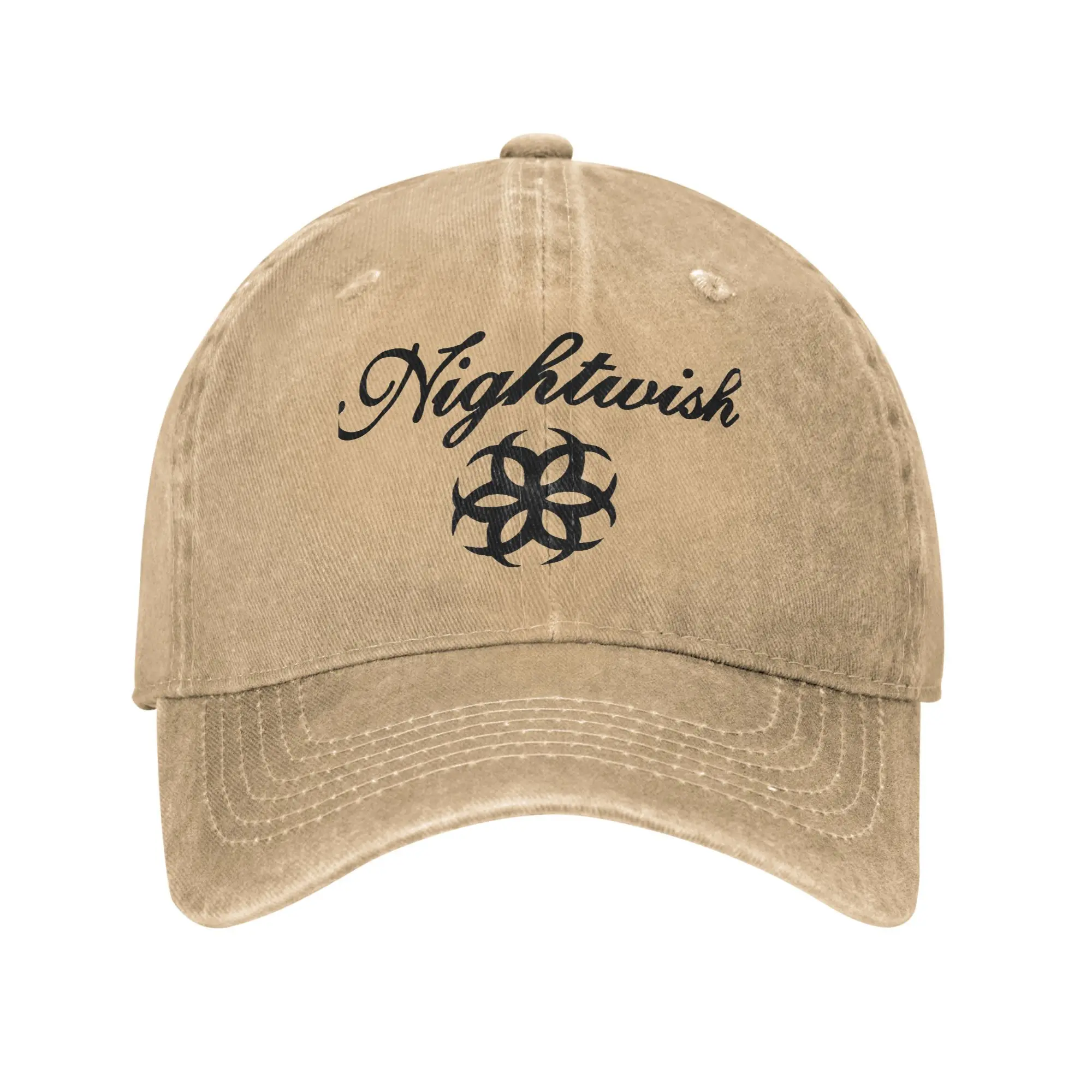 

Nightwish Band Casual Baseball Cap Hiking Fishing Hip Hop Hats Summer Hot Sale Women Men Street Style Baseball Caps