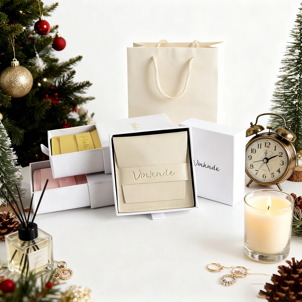 

100 шт., ящик-органайзер для ювелирных изделий, коробка с клапаном из искусственной кожи, сумка с логотипом, кольцо, серьги, браслет, ожерелье, бумажный чехол для хранения, сумки