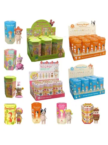 Sonny Angel Hippers Blind Box Mystery Box Dreaming Series Mini Anime Figure Ornaments Dolls Fan Children Christma Birthday Gift