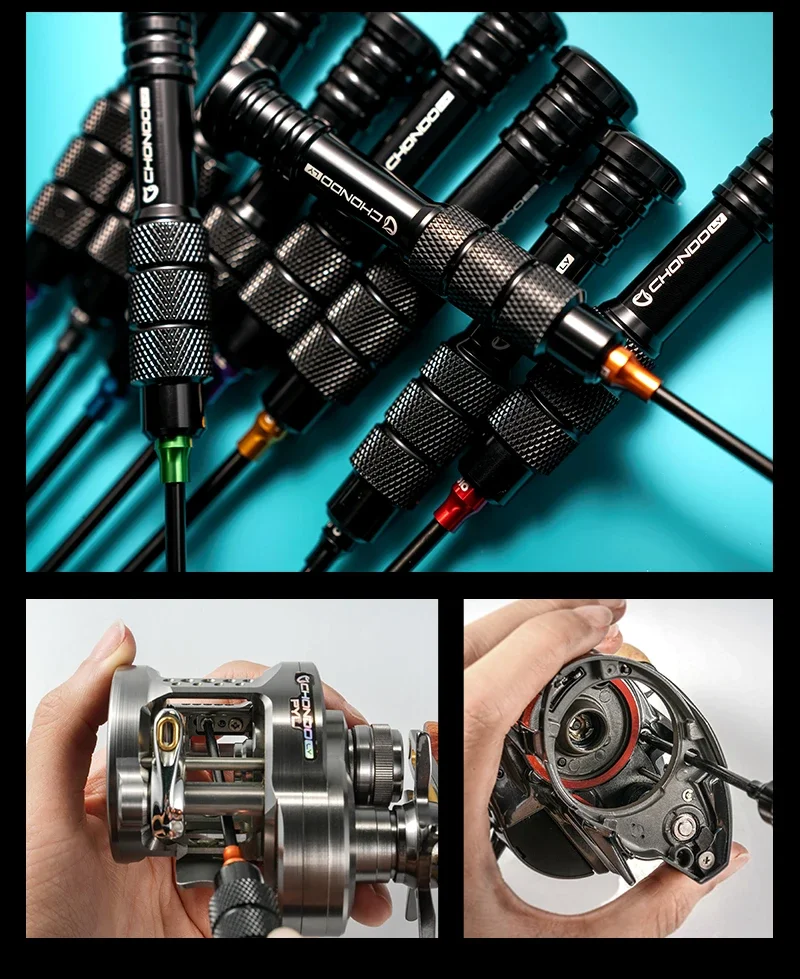 PYL 9+2 S2 Legierungsstahl-Schraubendreher-Set, Wartungs- und Reparaturwerkzeuge für Angelrollen, geeignet für Baitcasting- und Spinnrollen von Shimano, Daiwa, ABU. – Detail 7