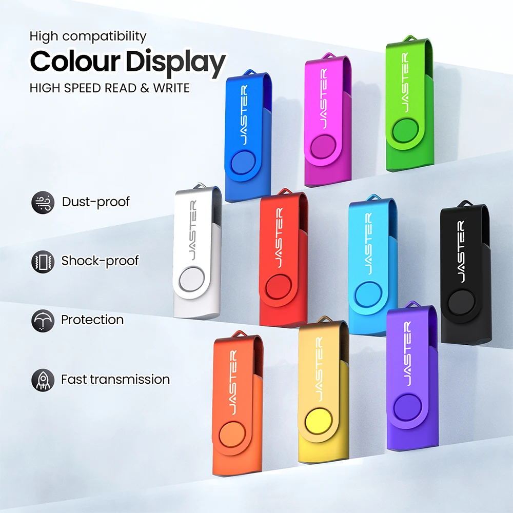 Silver-Toned Swivel…