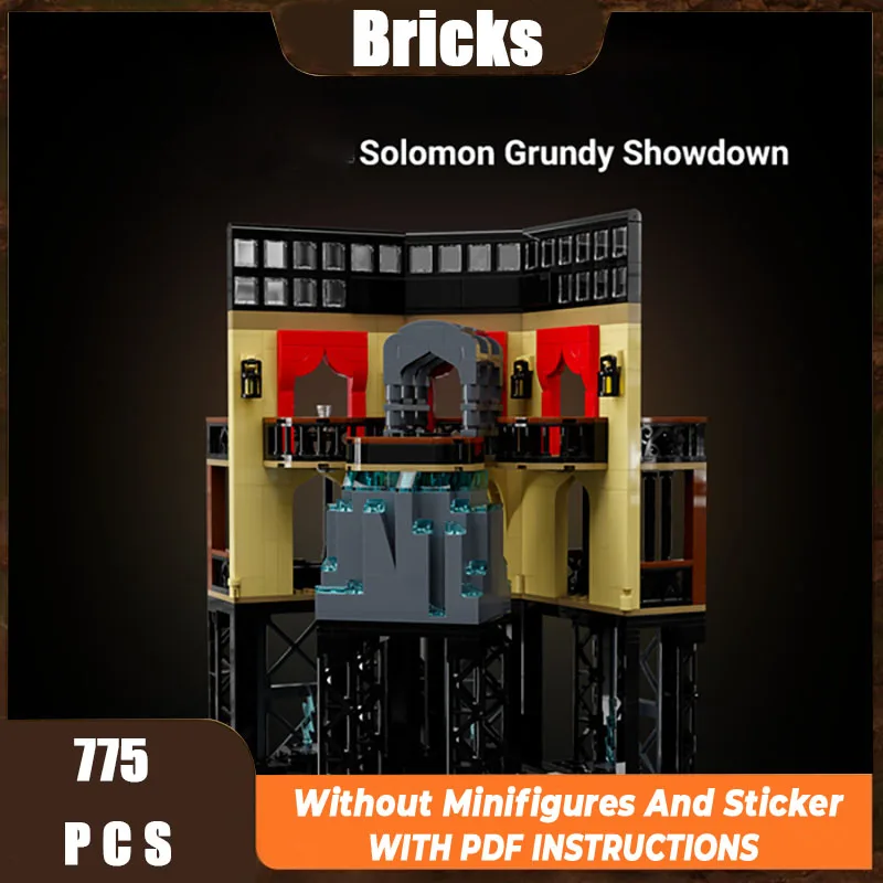 Moc Street View Gebouw Model Baksteen GCDP Technologie Modulaire Bouwstenen Cadeau Kerst Speelgoed DIY Set Montage