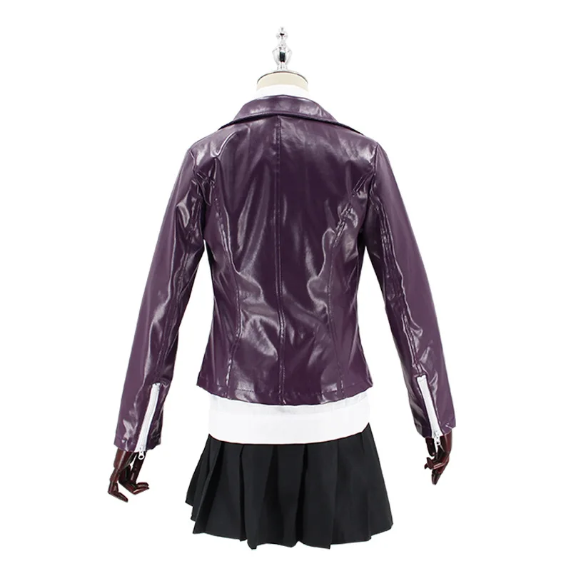 Danganronpa Dangan-Ronpa Kyoko Kirigiri Vrouwen Cosplay Kostuum Sweatshirt Halloween Cosplay Kostuum Pruik Jasje Pak