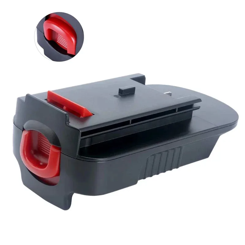 Bateria Converter Adaptador para Black Decker, Stanley e Porter Cable, 20V Max Lithium Battery, Hpa1820, Varejo