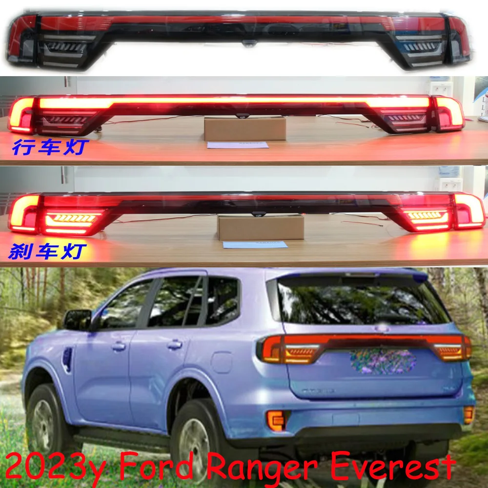 

Car accessories bupmer tail light for Ford ranger taillight Everest LED 2023~2024y DRL fog for Ford Ranger rear light