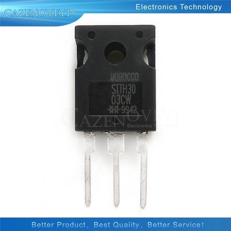 5 adet/grup STTH30R03CW STTH3003CW STTH3003 30A 300V Stokta Var