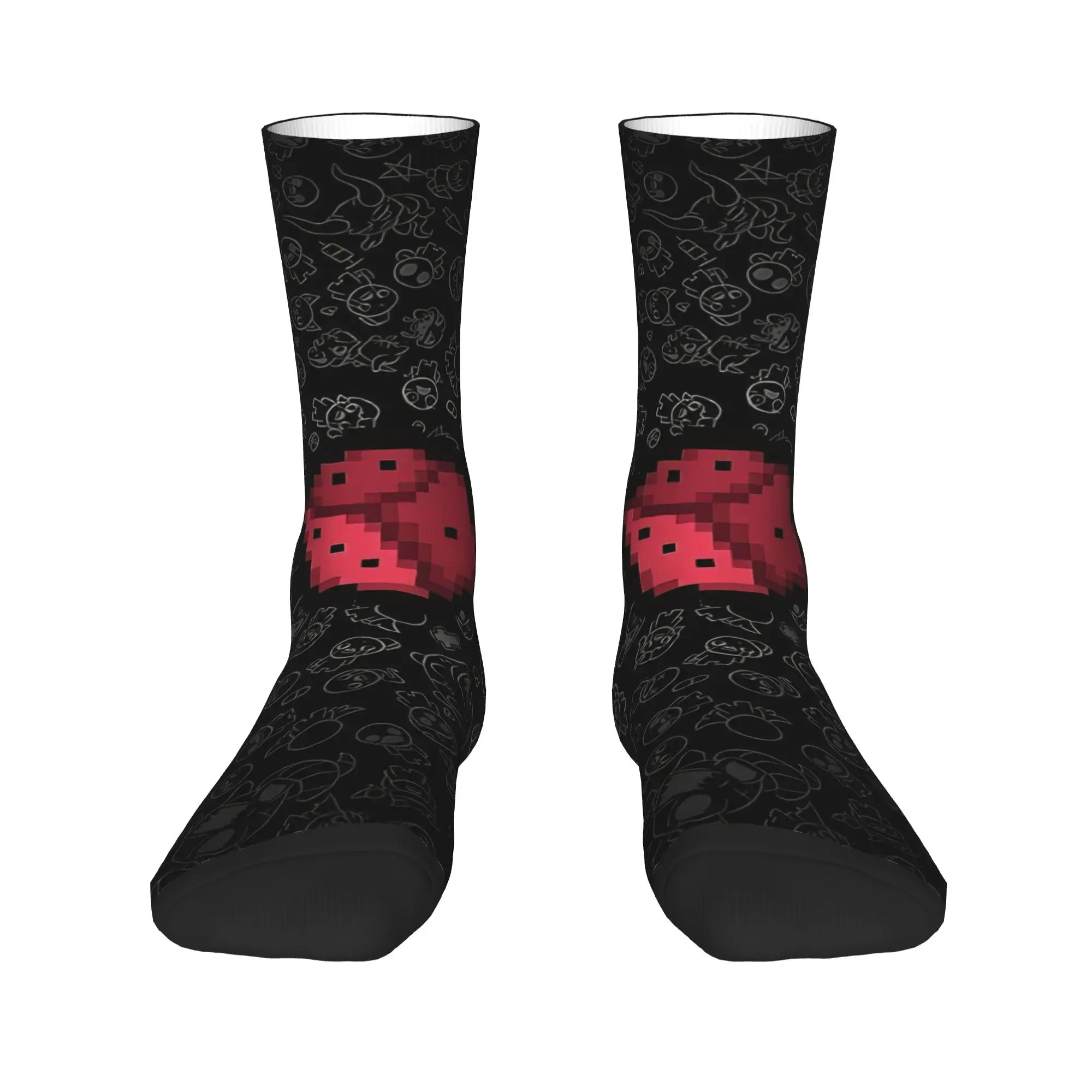 Men's Socks The Binding Of Isaac   Stockings Winter Funny Comfortable Socks Design Running Sports Non Slip Socks