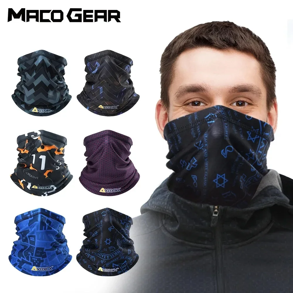 Winter Cycling Bandana Thermal Neck Warmer Scarf Running Ski Hiking Hunting Fishing Bicycle Snowboard Sports Face Mask Men Women