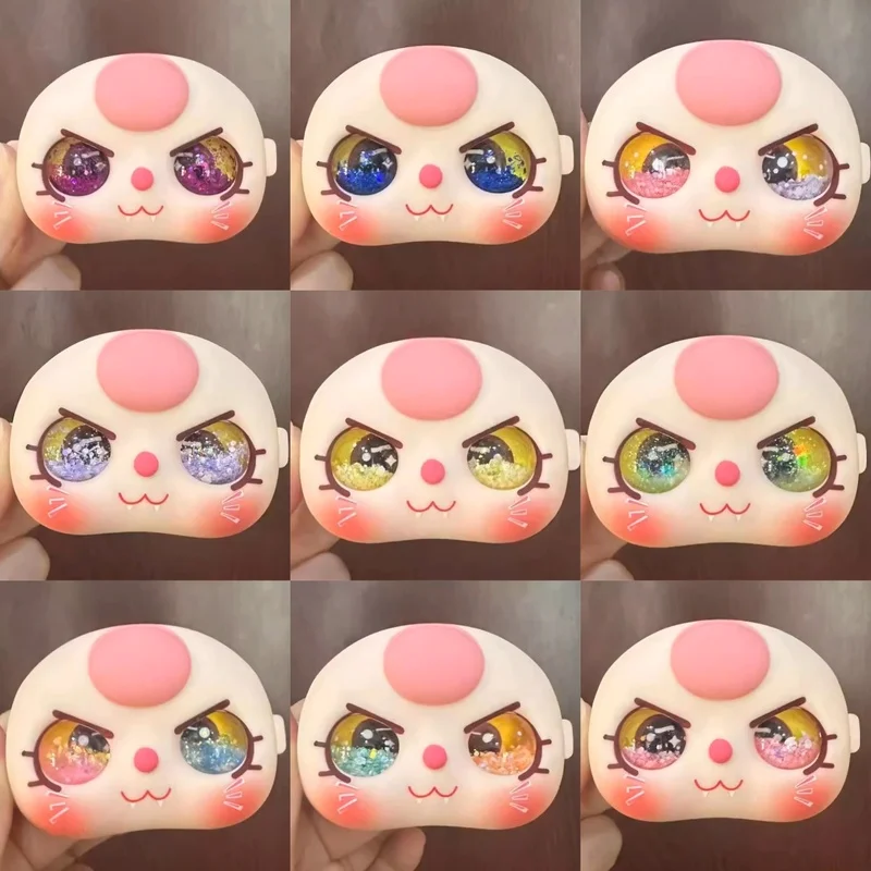 

Детские три 100% сменные весы, настраиваемая кукла с песчаным потоком, глаз, съемное лицо, сделай сам, ракушка для лица, аксессуары для глаз, изысканный подарок