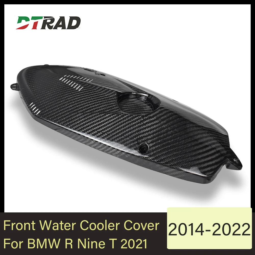 

For BMW R Nine T 2014-2022 100% Carbon Fiber Front Water Cooler Cover Timing Chain Fairing Motorcycle Modified Accessories