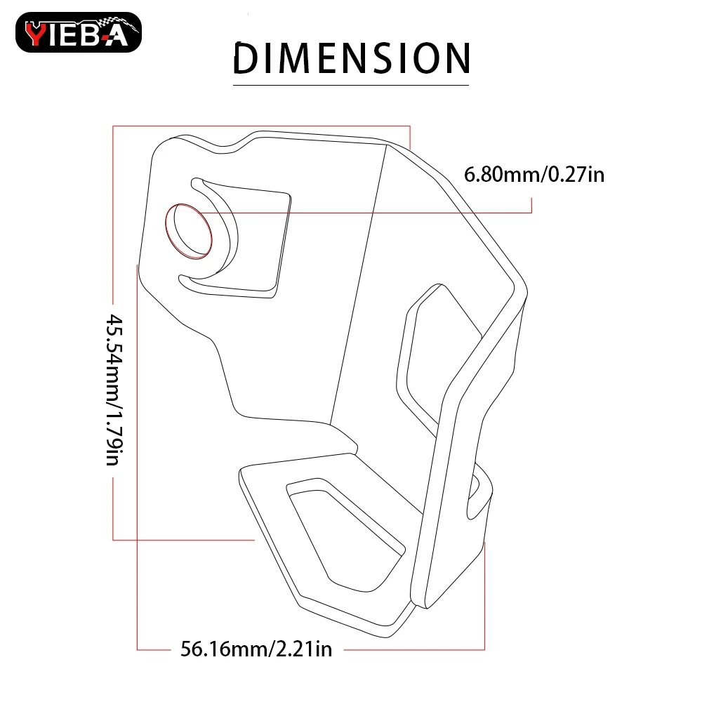 SRT550X SVT650X SRT700X دراجة نارية الخلفية سائل الفرامل خزان غطاء حامي ل QJMOTOR QJ موتور SVT 650X 650X SRT 550X 700 X #5