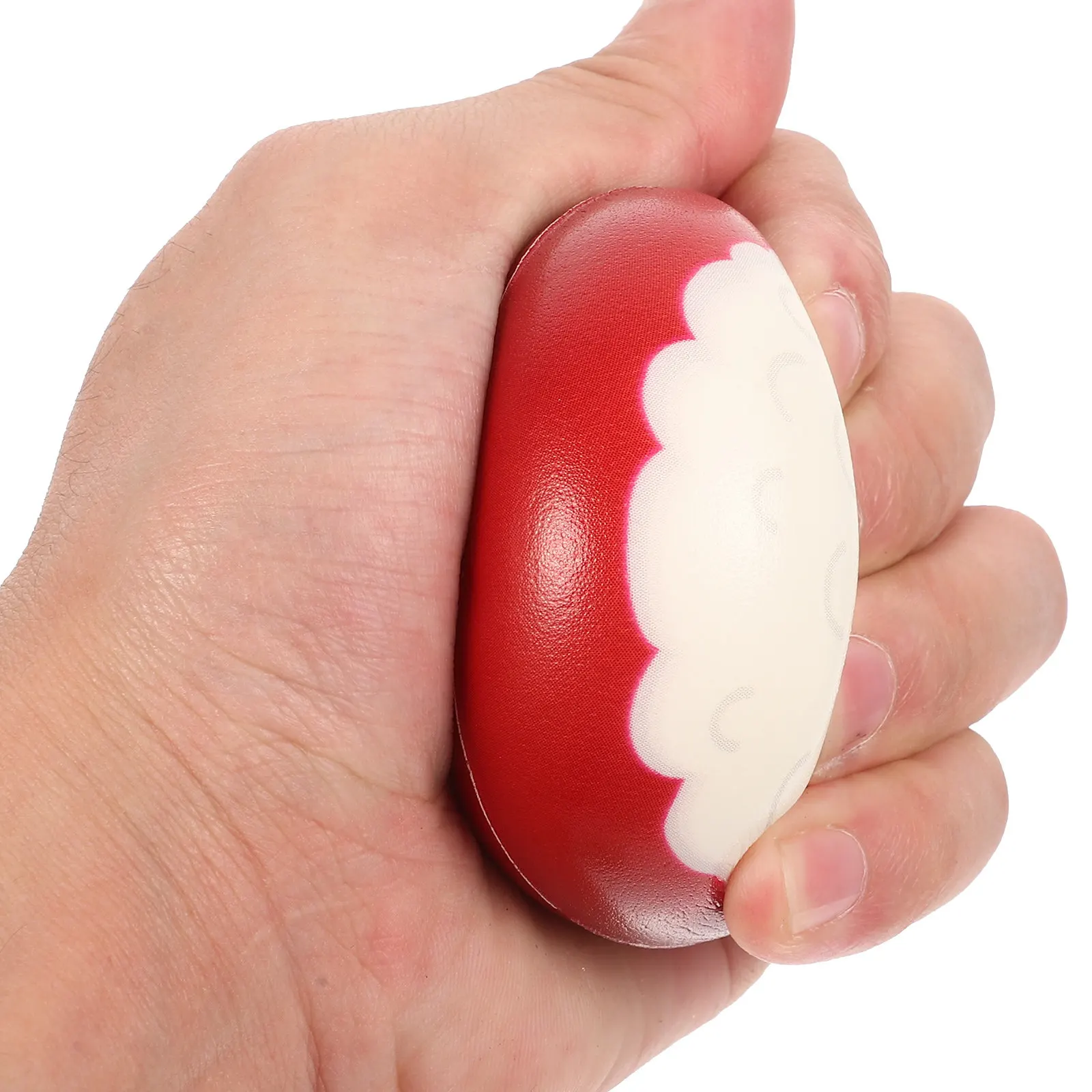 

12Pcs Xmas Cartoon Kids Squeeze Balls Elastic Stress Relief Decompression Soft Plaything Dodgeball Balls Foam Squeeze Ball