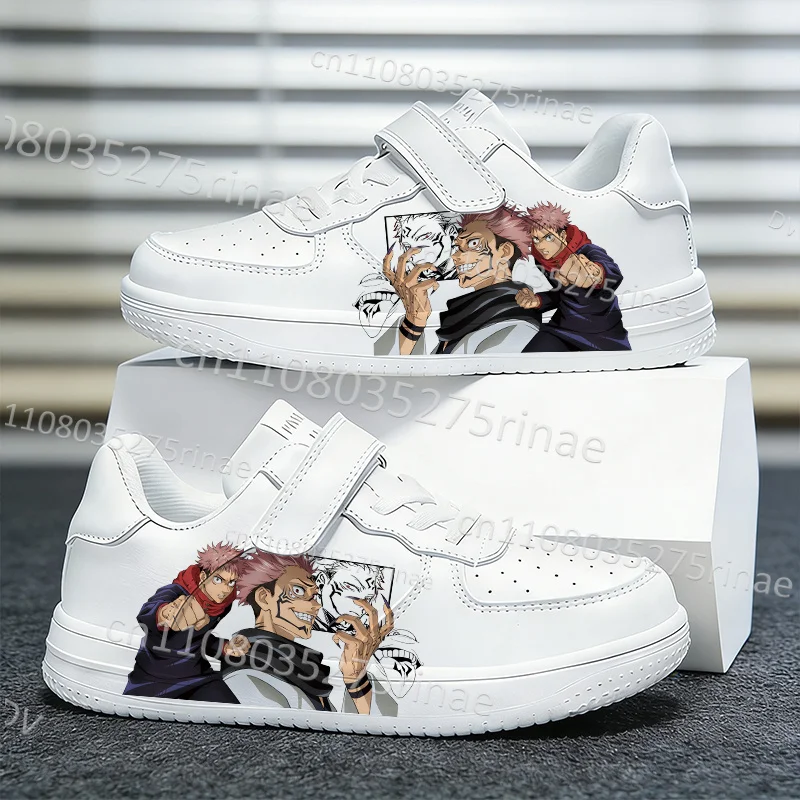 Itadori Yuji Ryomen Sukuna Anime Figure Printing Shoes Comfortable Breathable Boys Girls Kids Casual Shoes Gift Ships in 24