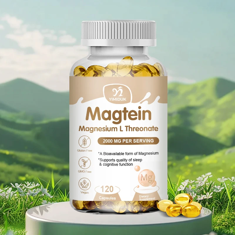 Magtein Magnesium L-Threonate Capsules, Improve Sleep, Improve Memory & Learning Brain Health