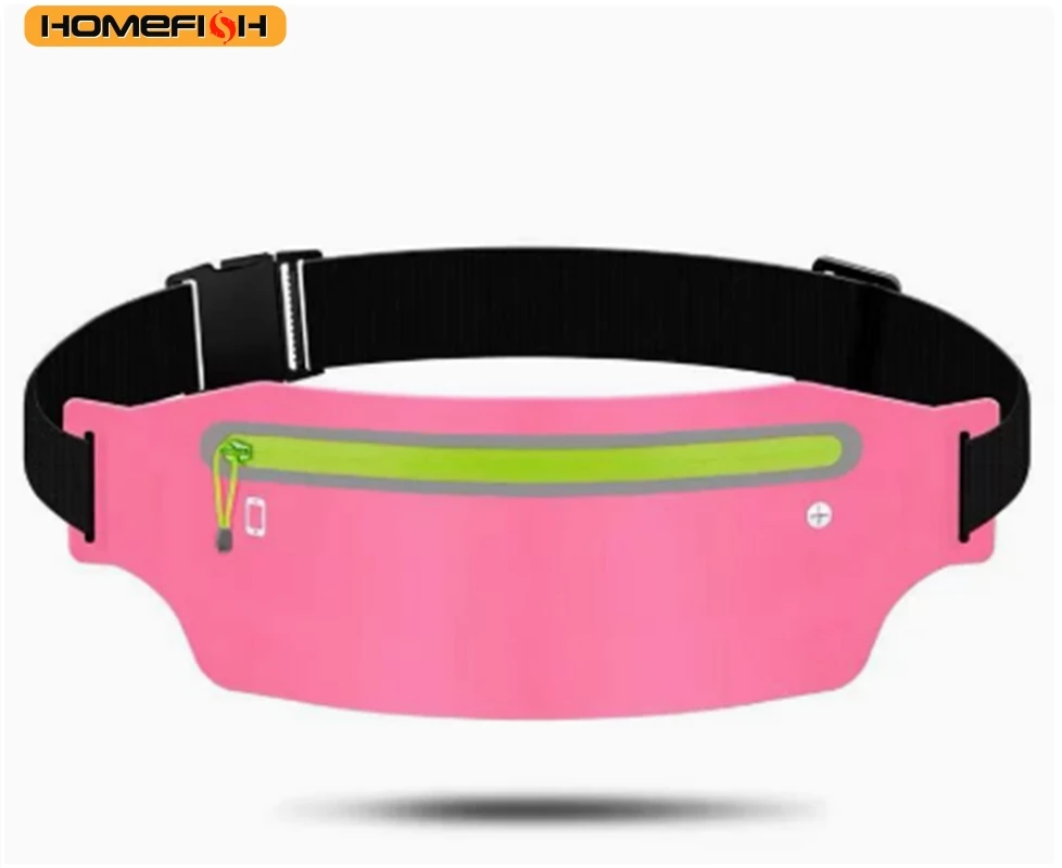 

HOMEFISH Sports Fitness Waist Belt Bag, Universal Waterproof Phone Fanny Pack for Men and Women, Special Equipment for Running