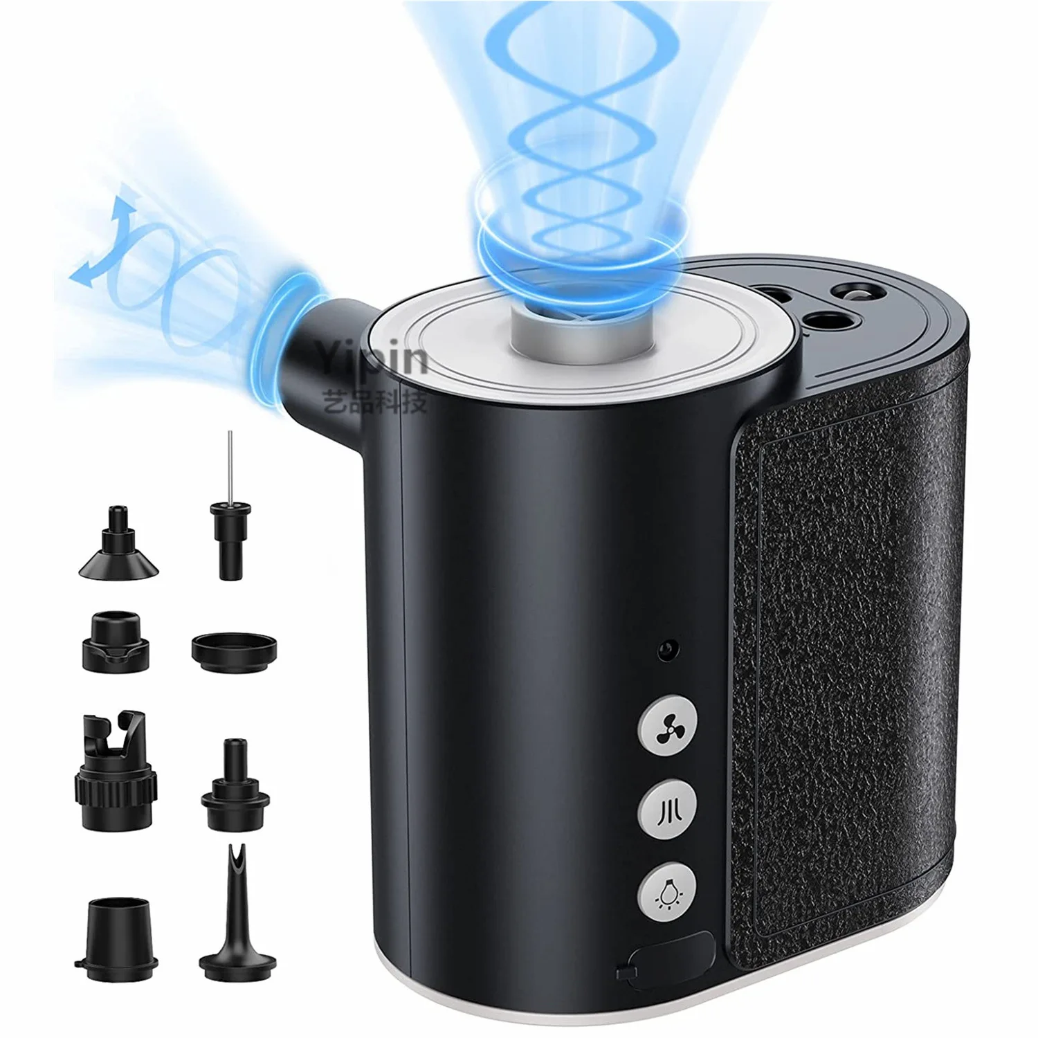 

Портативный электрический воздушный насос 20PSI, воздушный компрессор высокого давления, Power Bank, насос для надувной лодки, доски для серфинга