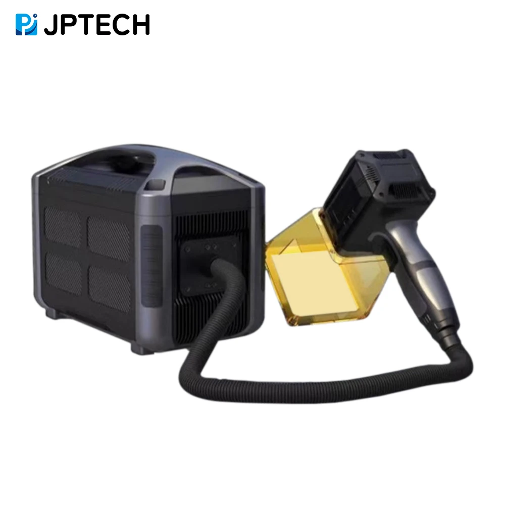 Handheld Portable 20W 30W 50W Mini Fiber Laser Marking Machine For Metal Nameplate Mold Flange Coding Machine