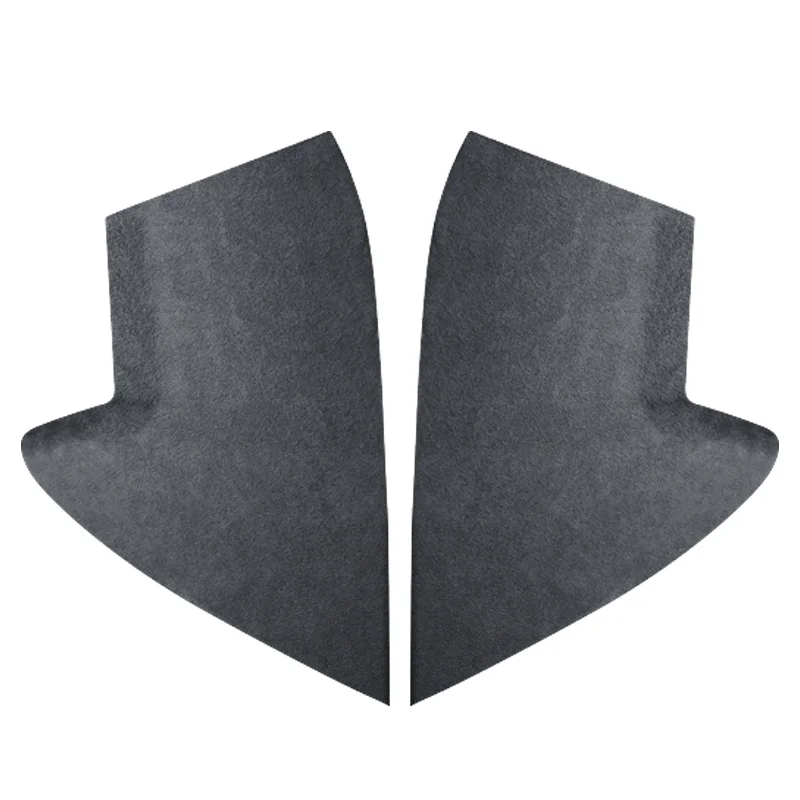 

For 2021-2023 ZEEKR 001 Door Triangle Decorative Sticker Flip Fur Interior Modified Protective Patch