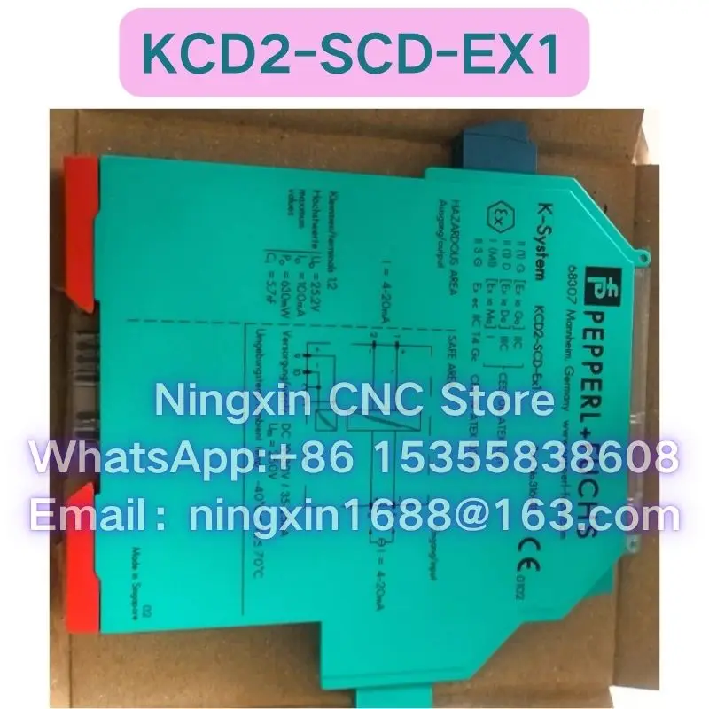 New Original KCD2-SCD-EX1 safety barrier