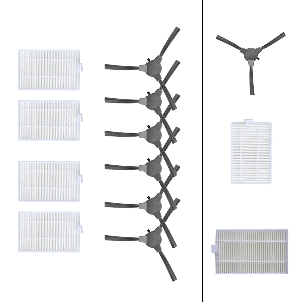 4 pezzi filtri per vuoto e 6 pezzi spazzole laterali per SUZUKA PRO GEN 2 Robot aspirapolvere strumenti per la pulizia accessori