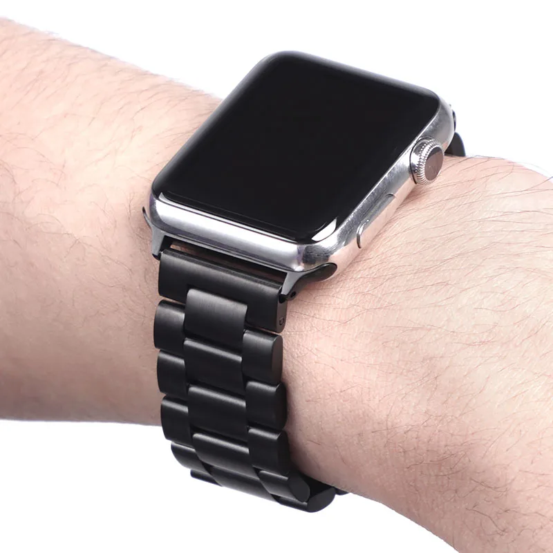 Cinturino in acciaio inossidabile per Apple Watch Ultra 2 49mm 45mm 41mm 40mm 44mm cinturino per orologio cinturino in metallo per iWatch serie 9 8 7 6 5 4