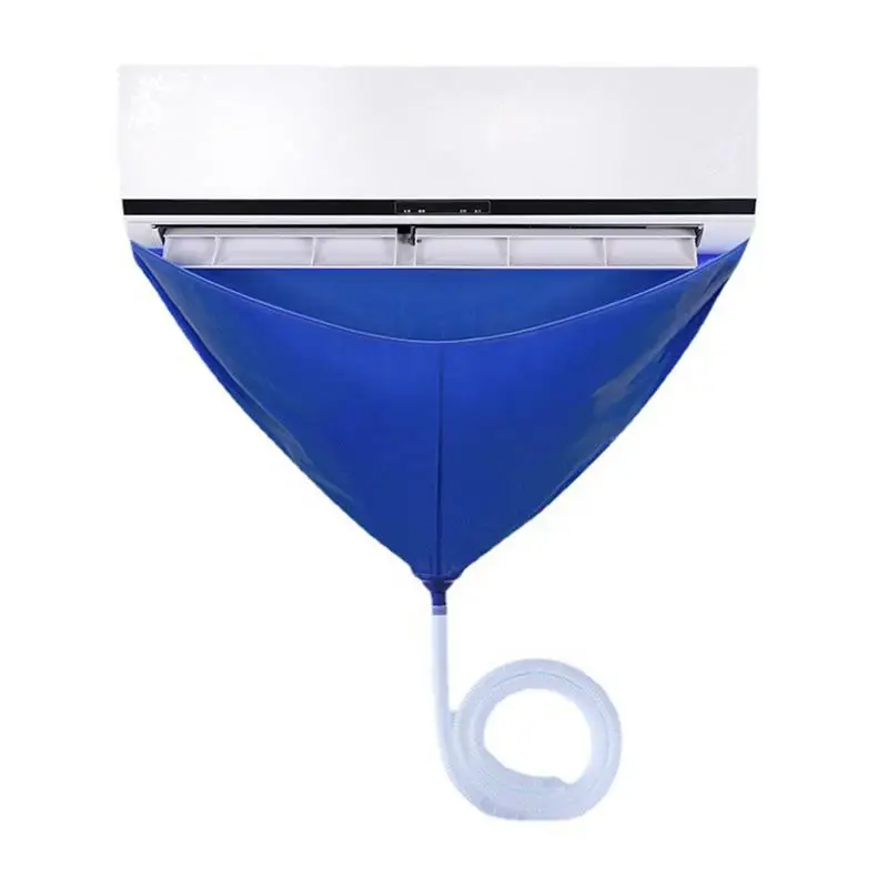 Air Conditioner Cleaning Cover Portable Split AC Cleaning Bag Double Layer Thickening Wash Mounted Protective AC Cleaning Tool