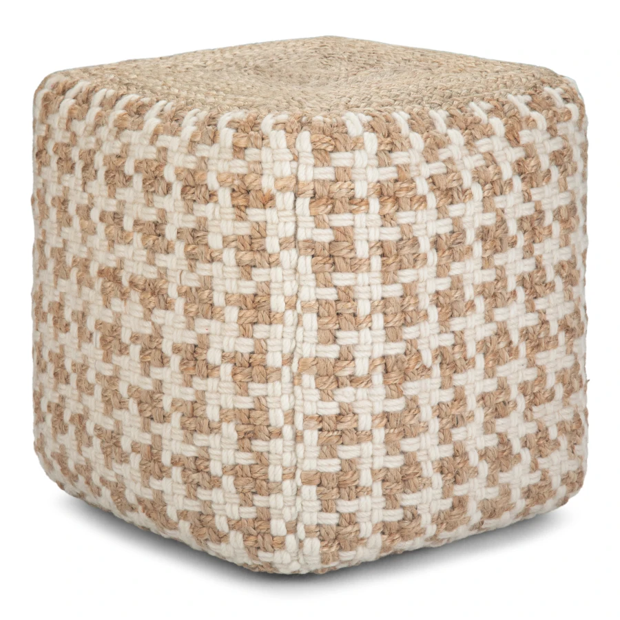 

Cullen - Cube Pouf - Natural