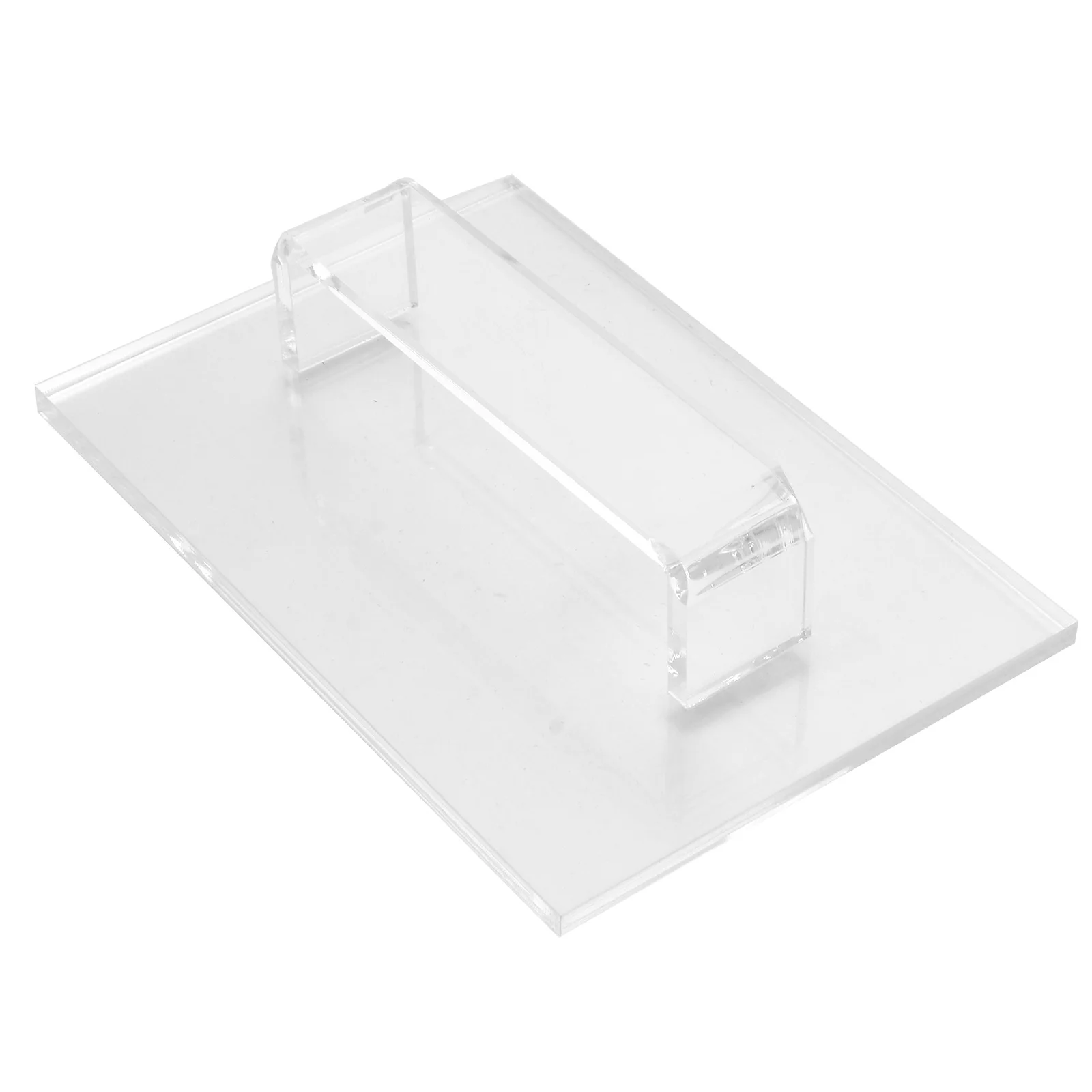 

1pc Cream Scraper Transparent Acrylic Baking Tool For Cake Making Flour Dough Cutting Bench Scraper Kitchen Gadget Reusable