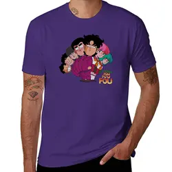 Camiseta de gran tamaño de Kimengumi Le colegio Fou para niños, camisetas de gran tamaño para hombres, nueva